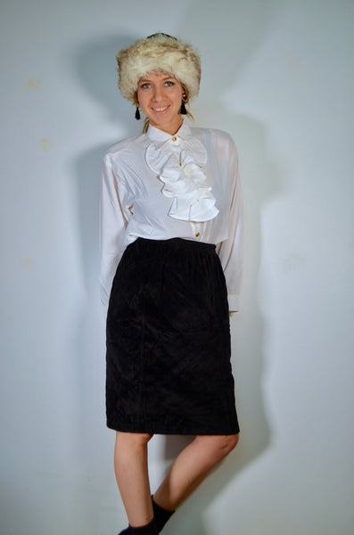 Tiffany's Velvet Skirt