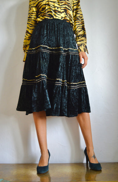 Gold Velvet Gitana
