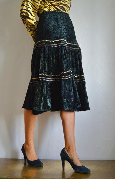 Gold Velvet Gitana