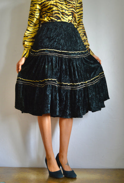 Gold Velvet Gitana