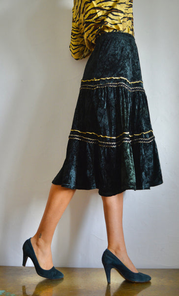 Gold Velvet Gitana