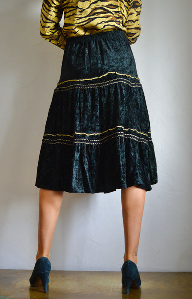 Gold Velvet Gitana