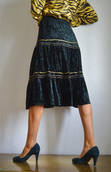Gold Velvet Gitana