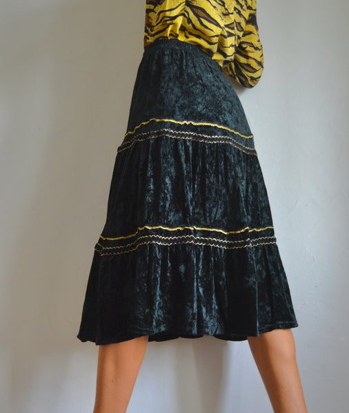 Gold Velvet Gitana
