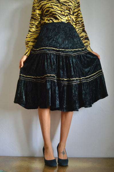 Gold Velvet Gitana