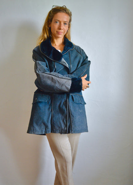 Blueberry Leather