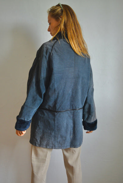 Blueberry Leather