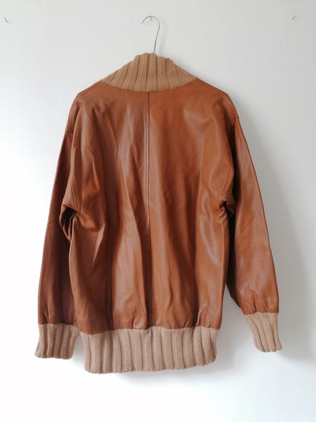 Leather Sweater by Christian Dior